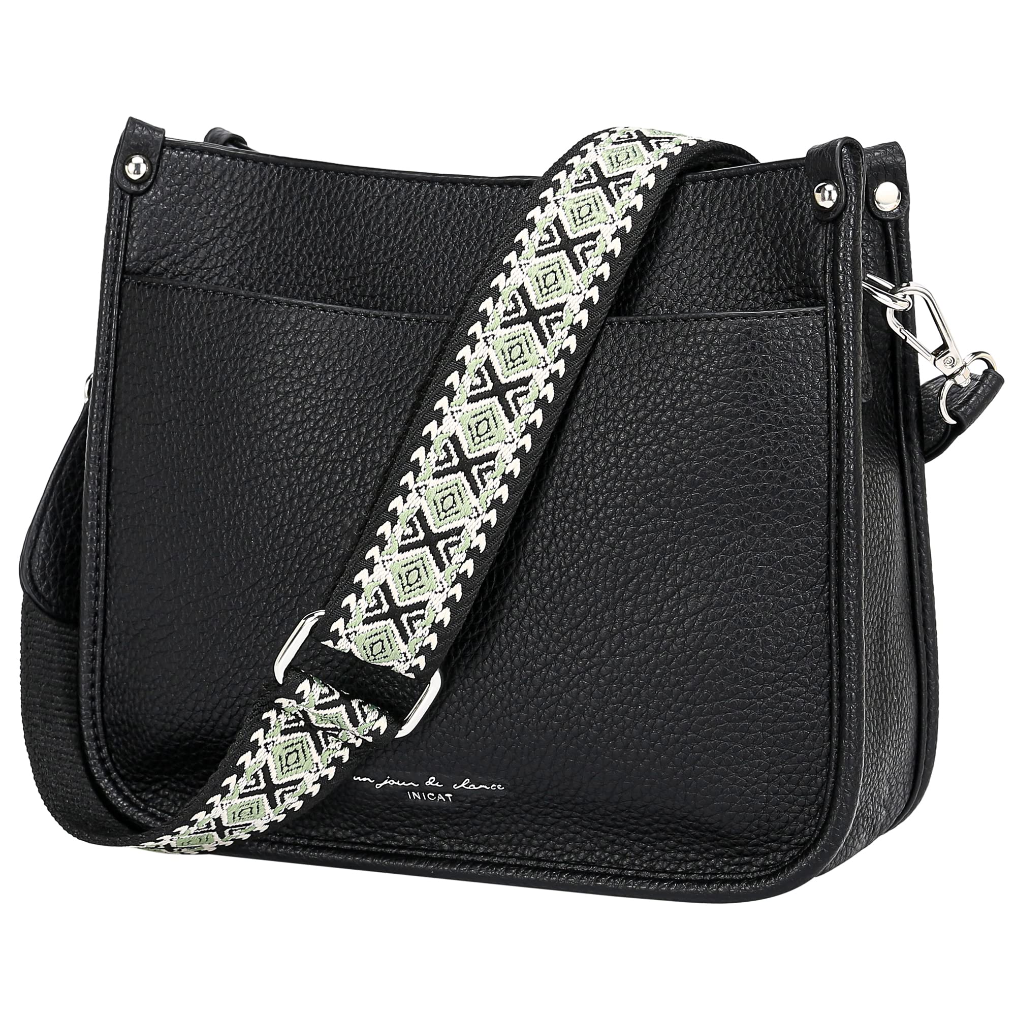 INICAT Small Crossbody Bag Faux Leather Shoulder Handbags Purse for Women