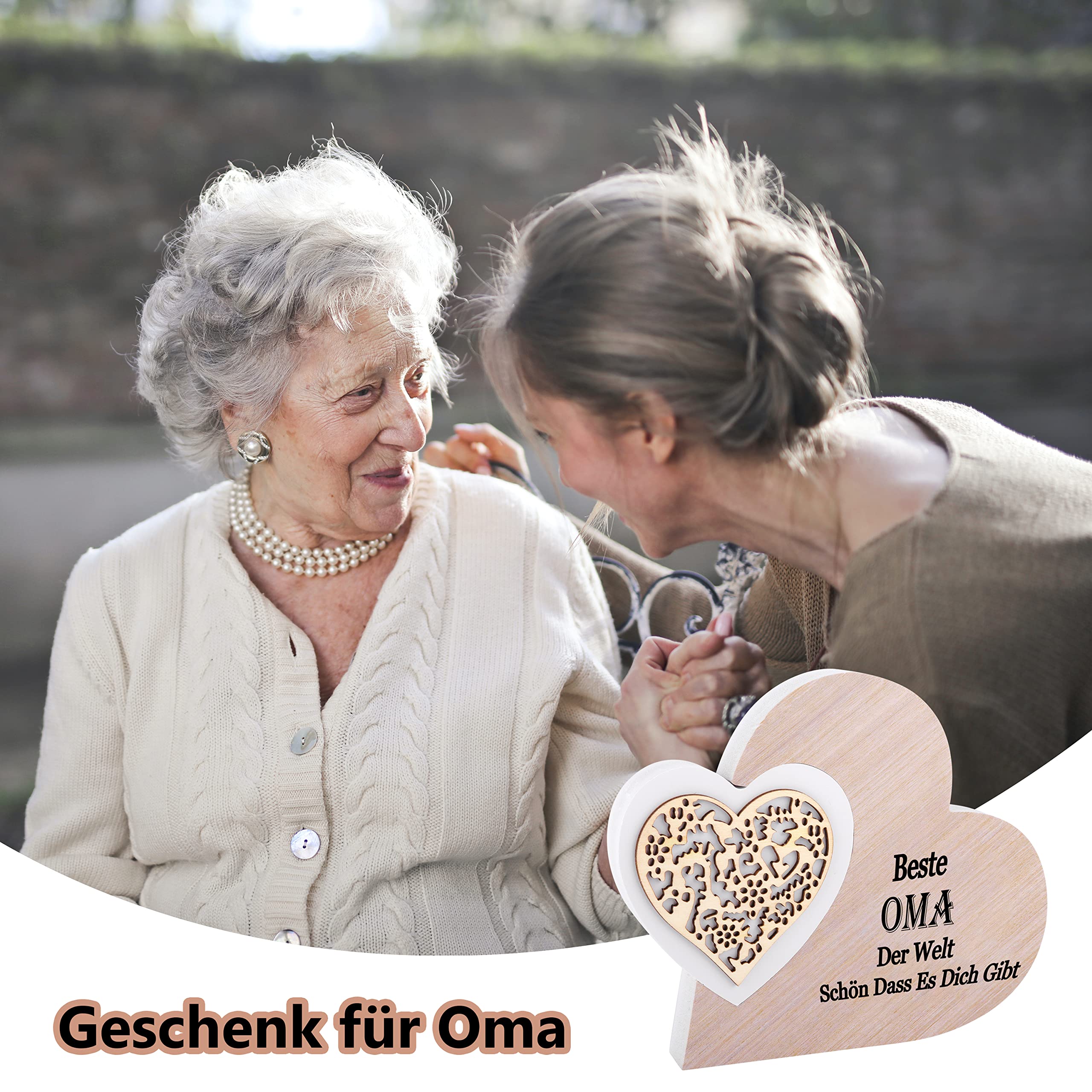 Oma-Geschenk Decke 127 X 152 Cm – Flanell, Personalisiert, Für Geburtstag/Weihnachten