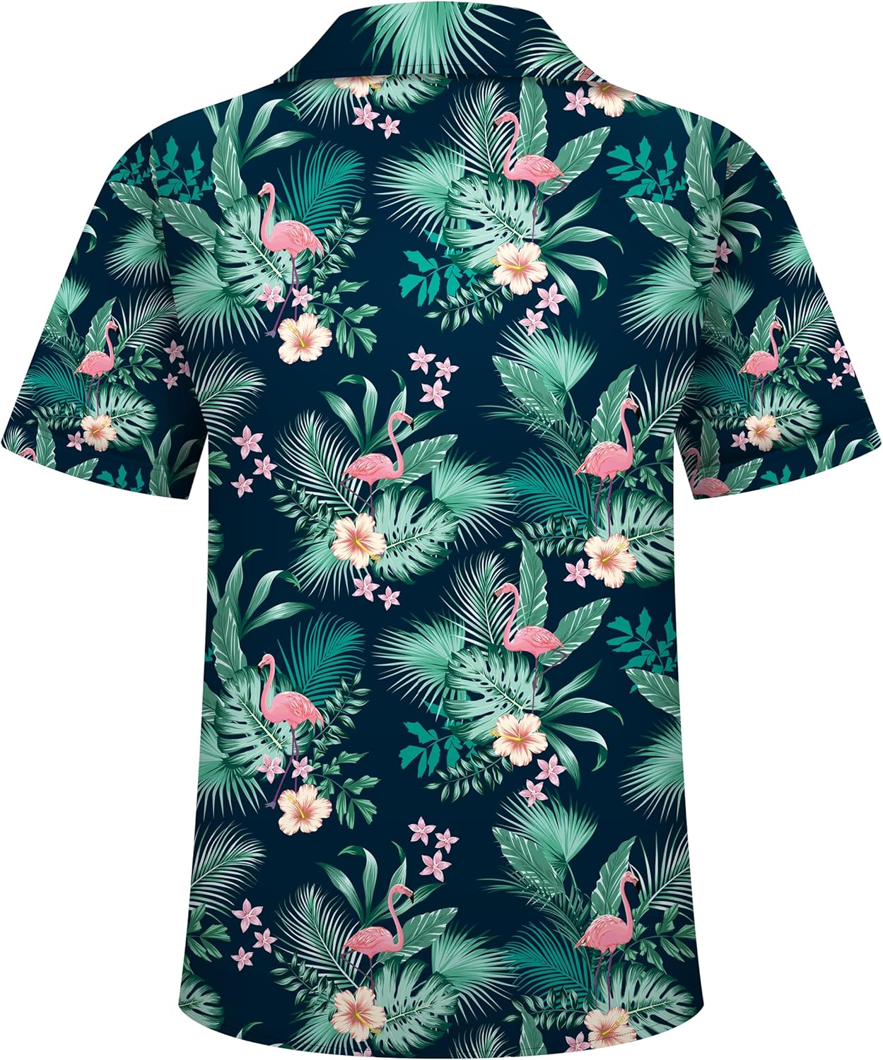 Hawaiian Shirt for Men Tropical Shirts Summer Beach Button Down Short Sleeve Luau Aloha Floral Cruise Vacation Outfit 2025 - Image 8