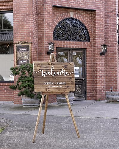 Miniatura 2 de Wedding Welcome Sign - Personalized Wedding Welcome Sign - Wood 3D Sign - Welcome To Our Wedding - Wedding Decor #3DWS01