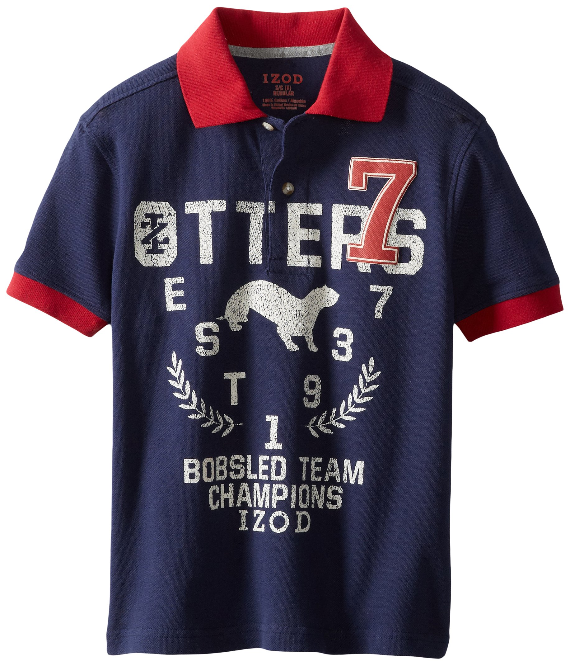 IZOD Boys' Dodgeball League Fashion Polo Shirt