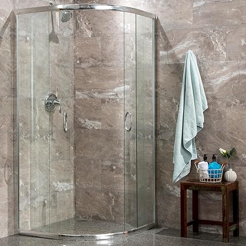 Vista 104 de Palisade Azulejos de vinilo entrelazados impermeables para salpicaduras de 22.8 x 7.31 pulgadas en mármol veneciano, sin juntas, fácil de instalar