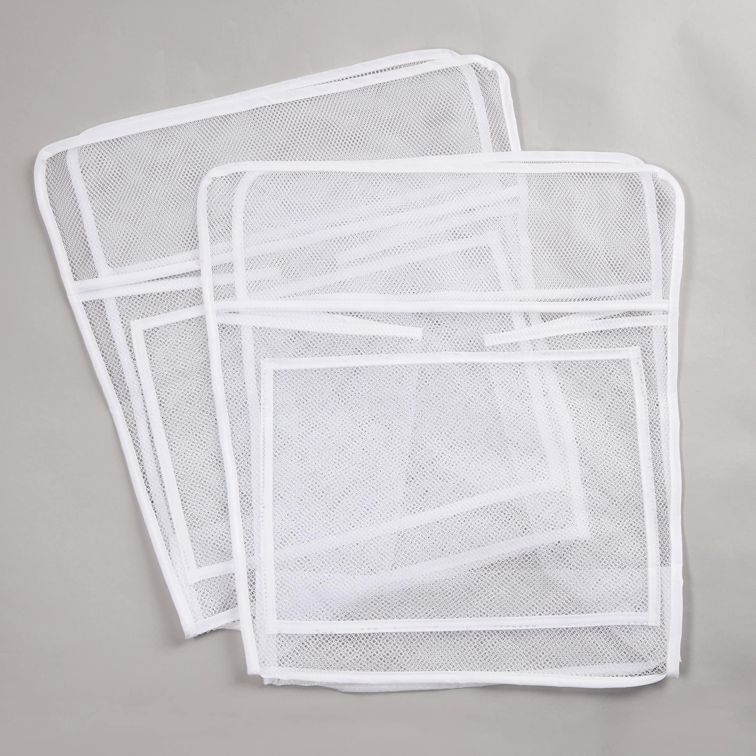 Pack of 2 No Bend Laundry Nets for the No Bend Laundry Trolley on Wheels - x2 Nets Only (Trolley Not Included)