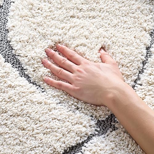 Miniatura 23 de SAFAVIEH Rodeo Drive Collection - Alfombra cuadrada de 4 pies, color dorado, hecha a mano de lana abstracta moderna de mediados de siglo, ideal para