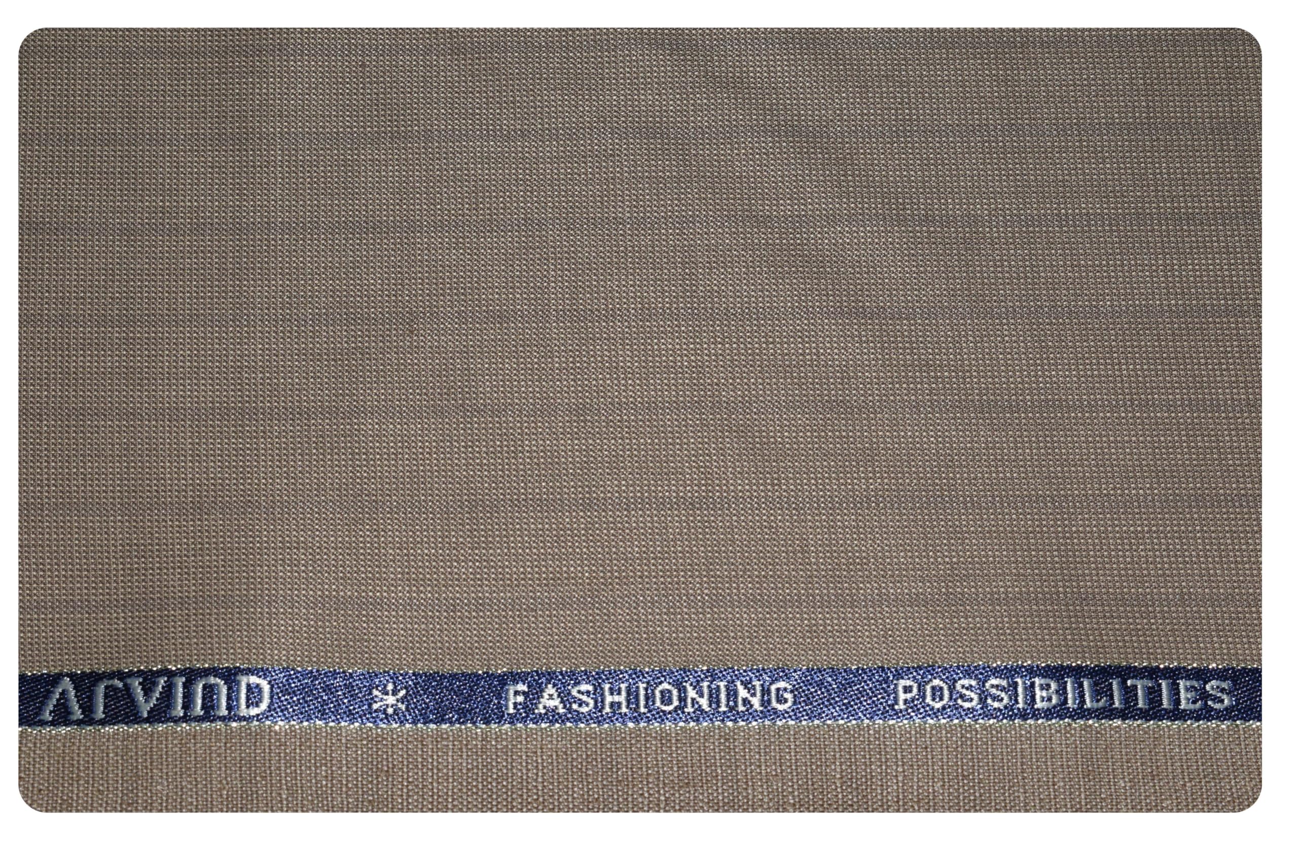 arvind Men's Super 100 Poly Wool Blend Unstitched Trouser or Suit Fabric (PW14E1)-picture-23