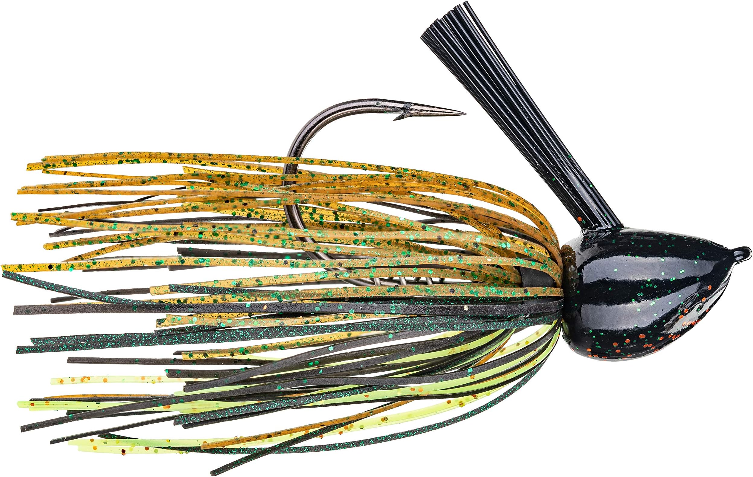 Strike King Lures Hack Attack Fluoro 5/0 Hook 1/2 oz Texas Craw Flipping Jig (Per 1)