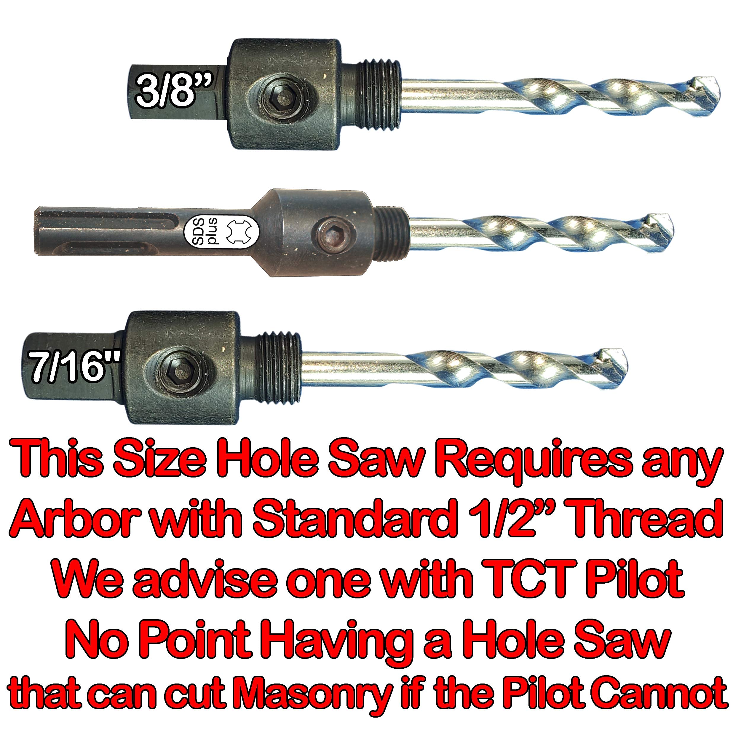 27mm Carbide Hole Saw Bit Concrete Hole Saw 27mm Carbide Hole Cutter Drill Stucco Brick Fiberglass Reinforced Plaster And Ceramic Tile Saw Through Drywall And Cement Block For Recessed Lighting - Image 4