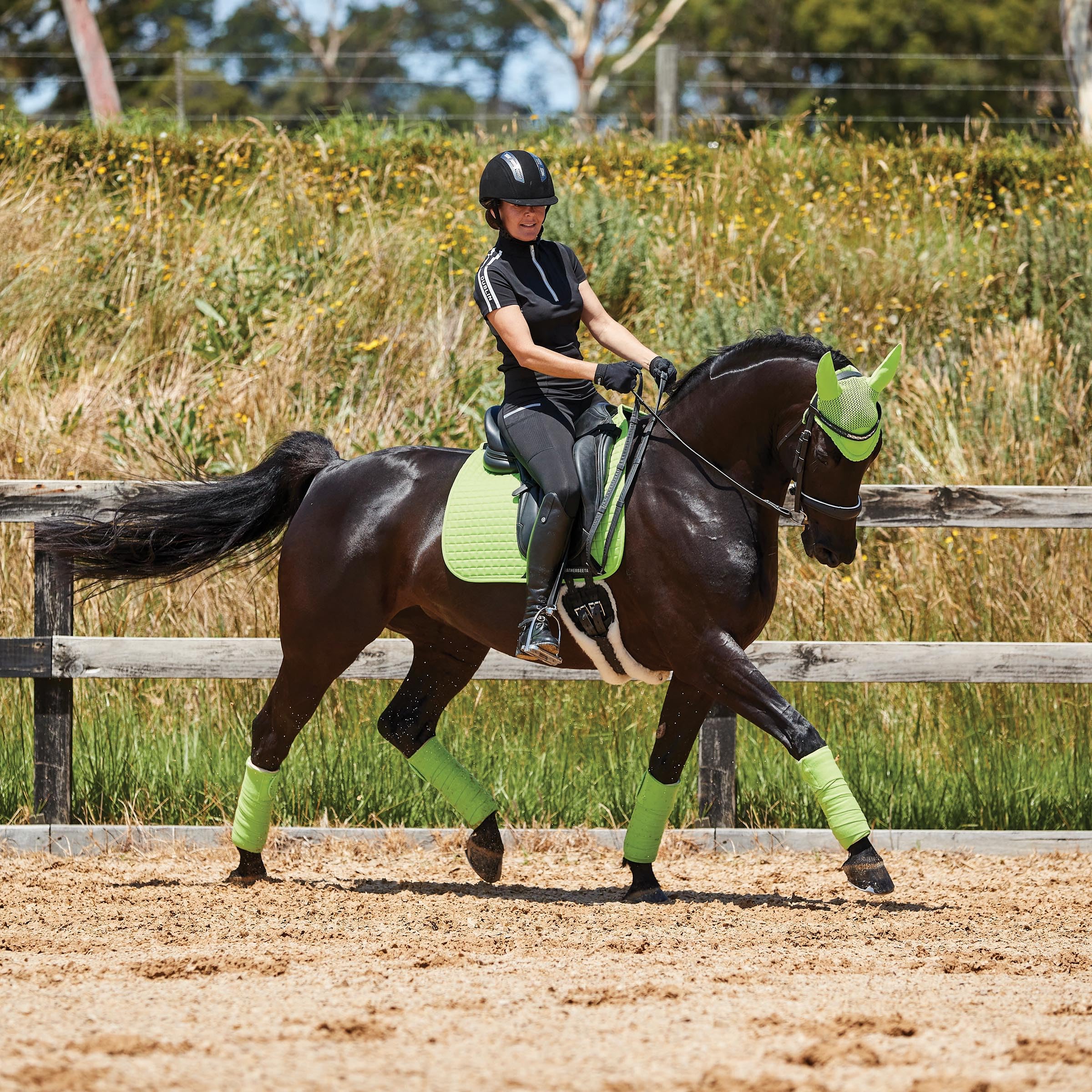 Weatherbeeta - Tapis de selle PRIME - Cheval (Pony) (Vert)
