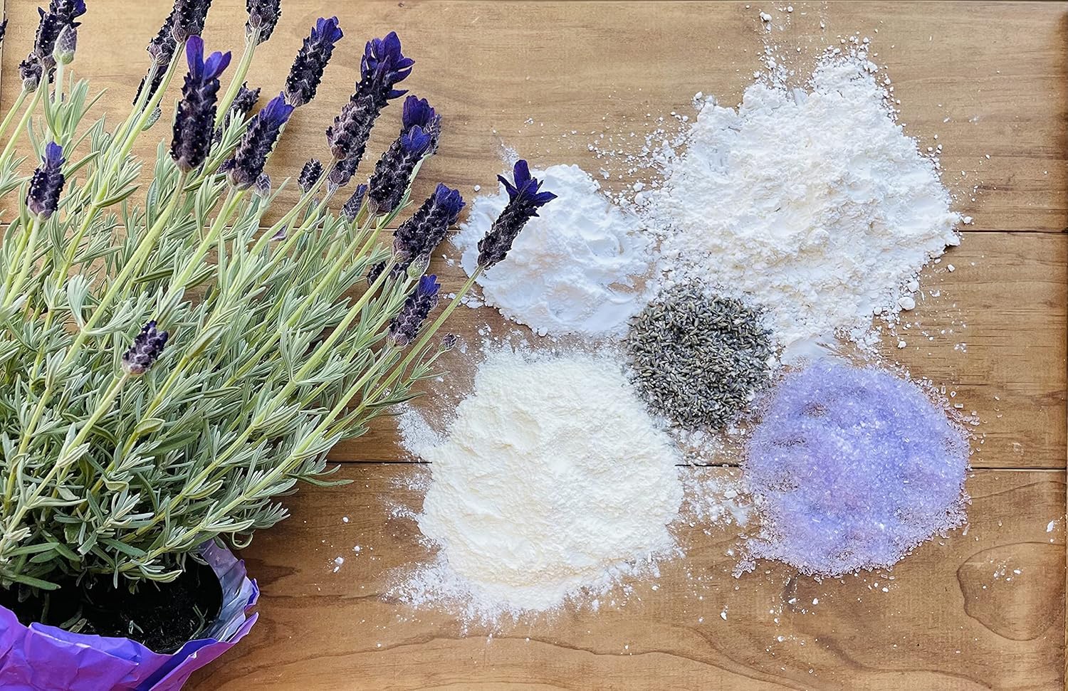 Lavender Cream Bath Milk Soak. All Local Ingredients In A Glass Bottle And Made In The USA. (One Lavender Cream 10 Ounce Bottle) : Beauty & Personal Care