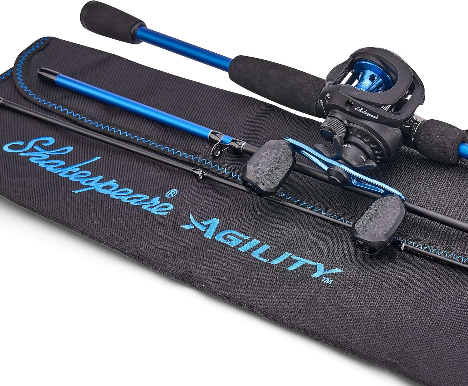 Shakespeare Agility Low Profile Baitcast Rod and Reel Combo