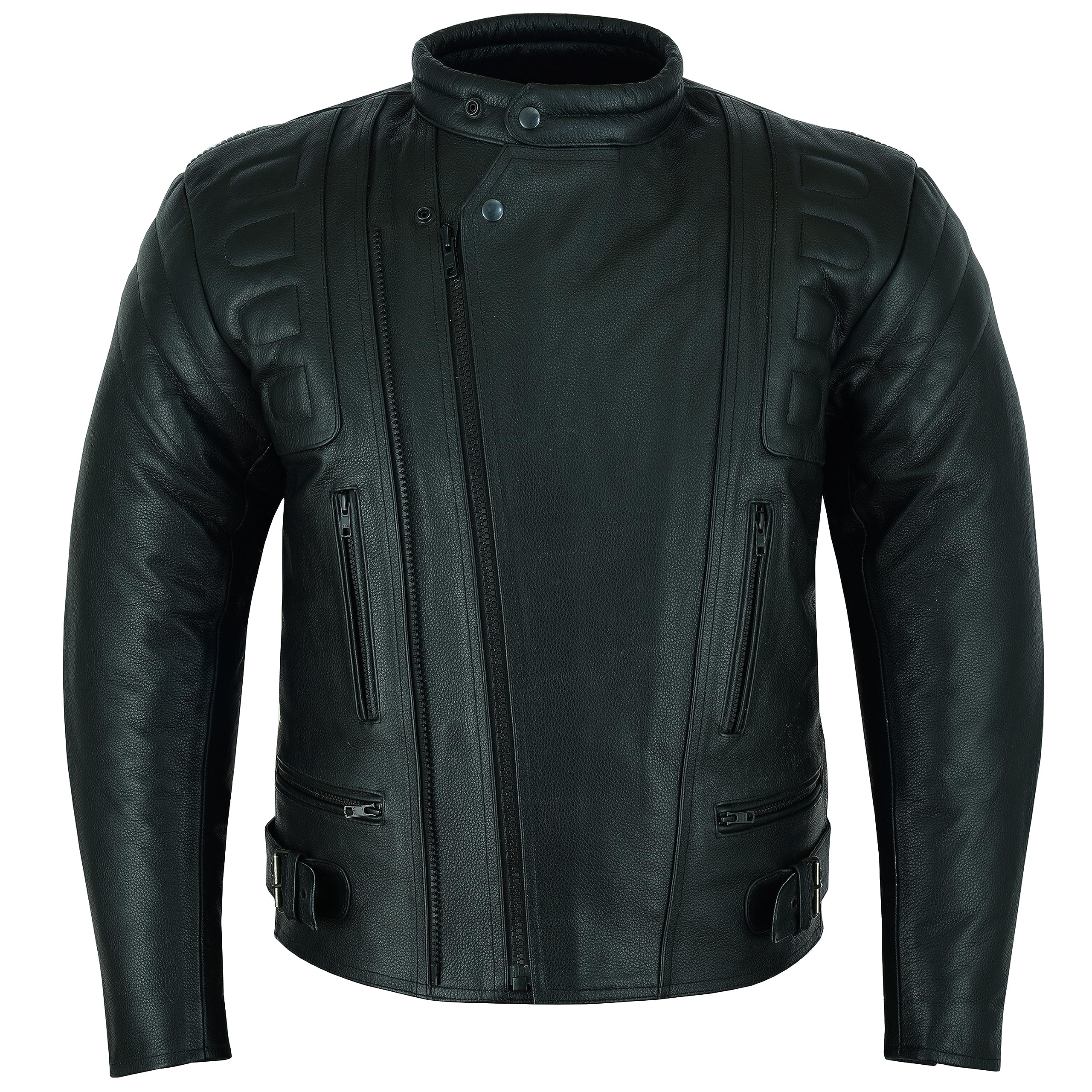 Motorrad Lederjacke Herren Texpeed Motorrad-Lederjacke Herren Mit
