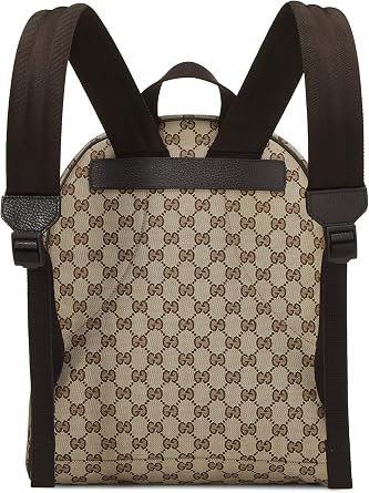Pre-Loved Original GG Canvas Backpack, Brown
