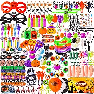 Garma 248Pcs Halloween Toys Assortment for Kids and Adults, Halloween Party Favors Bulk Prizes Box Toy Assortment Classroom Rewards,Halloween Treats, Goodie Bag Fillers, Halloween Toys Party Favors