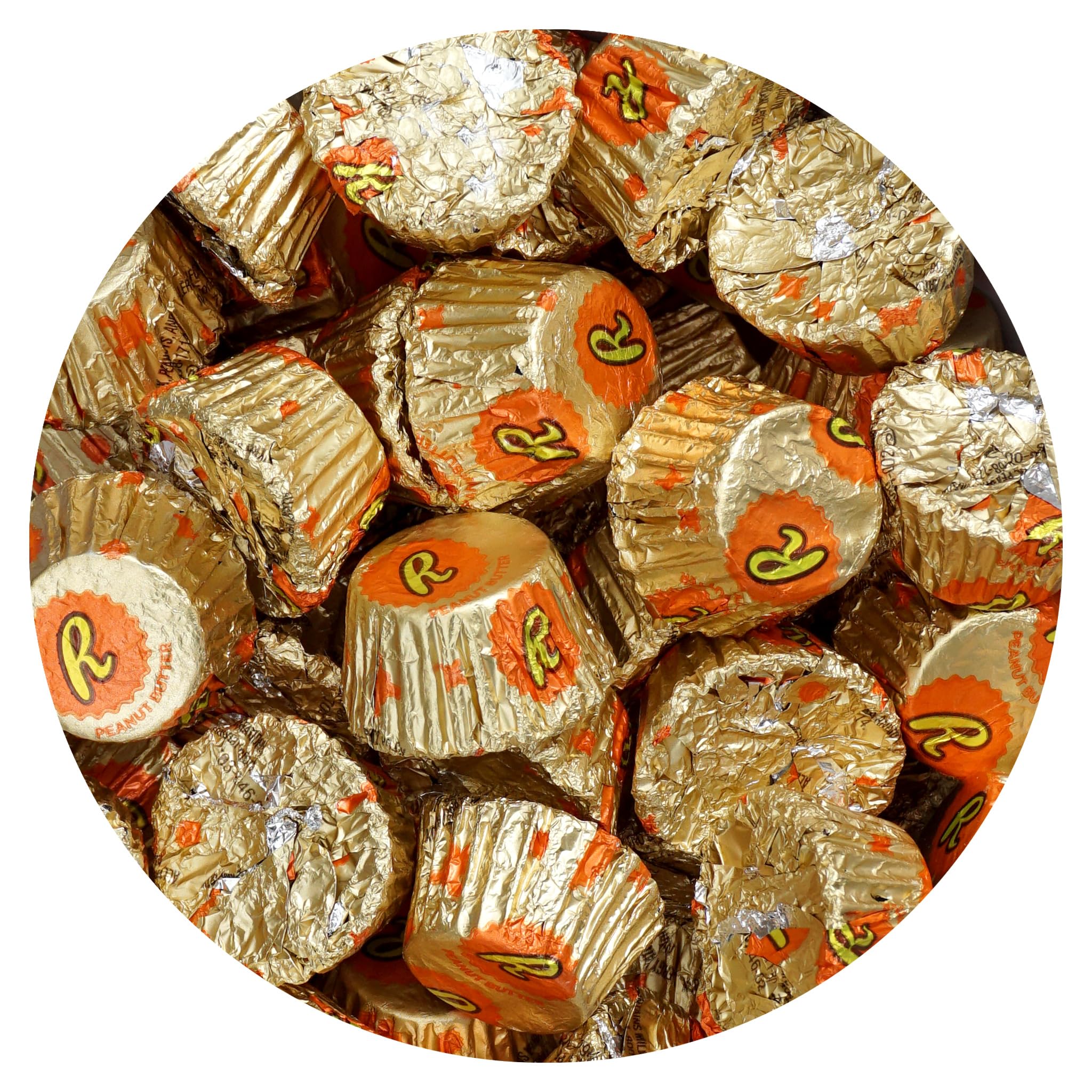 Reeces Peanut Butter Cups Miniatures, 2 Pound Bulk Bag (Approx 90 Pieces), Individually Wrapped Candy, Mini Peanut Butter Cups