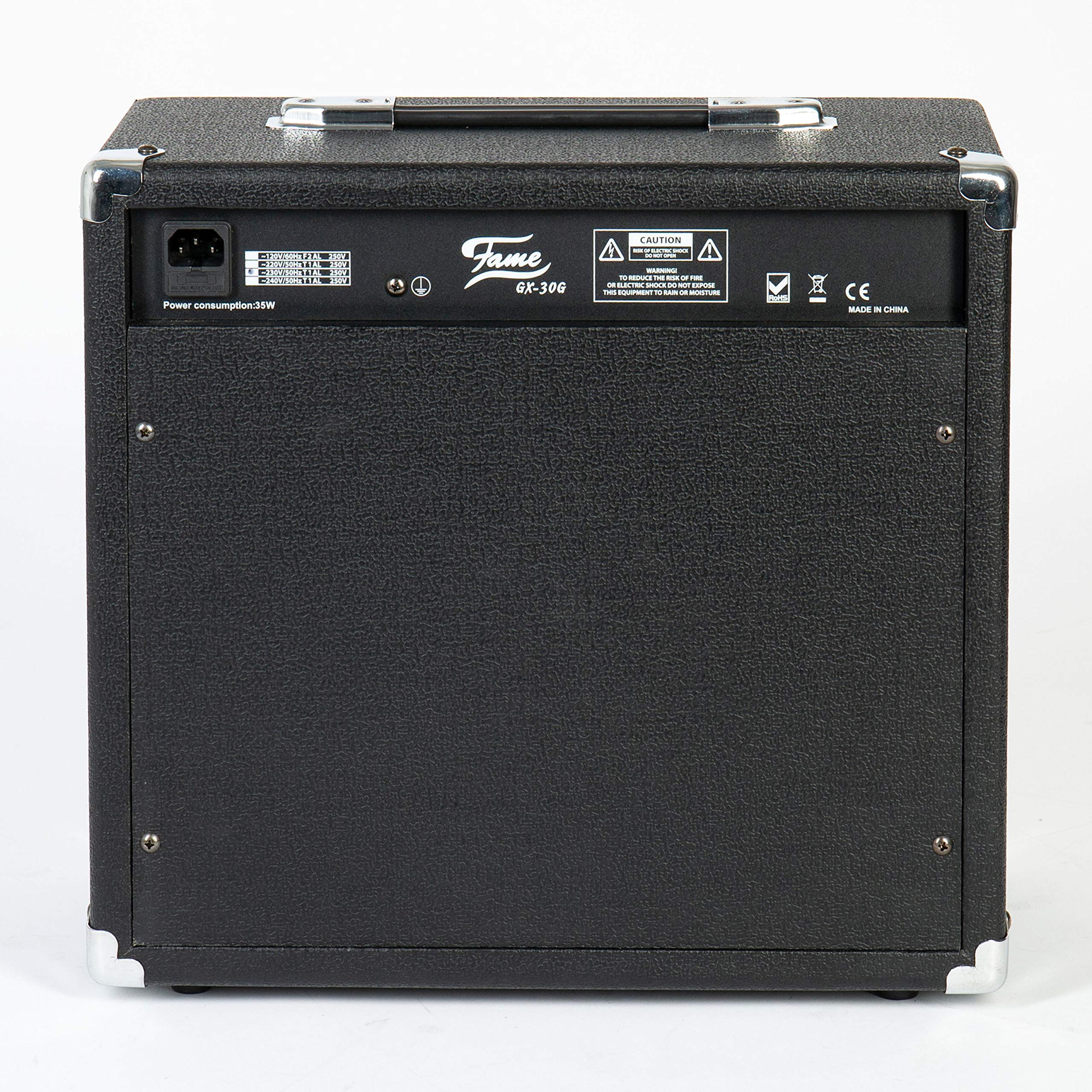 Fame GX-30 Combo Gitarrenverstärker mit 30 Watt Leistung