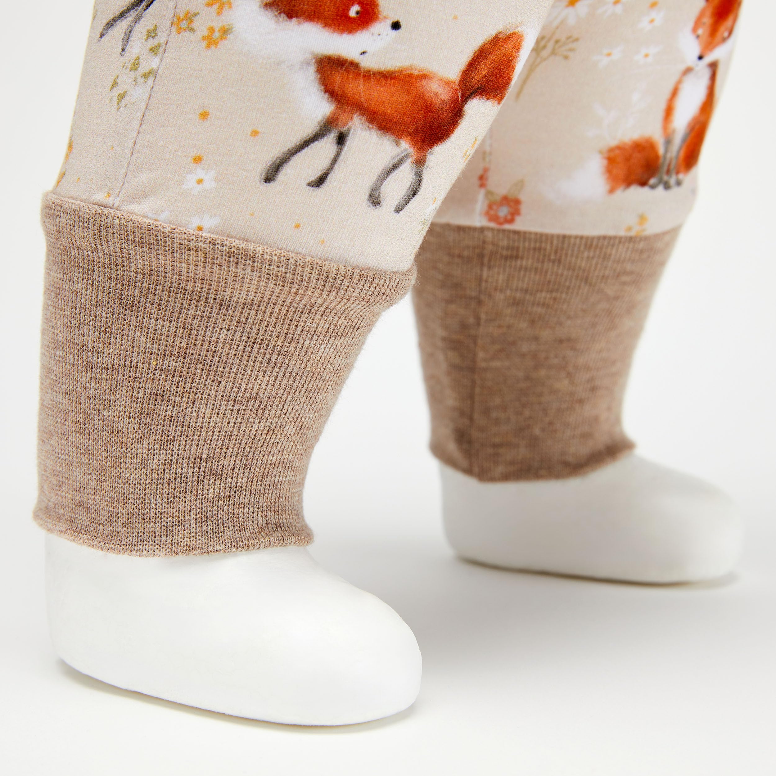 Fuchs & Kiwi Baby Strampler Romper – Baby Einteiler Outfit für Jungen & Mädchen – Öko-Tex Baumwolle – Handmade in Berlin – Baby Erstausstattung