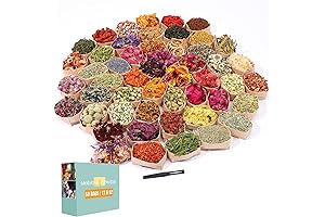 SACATR Dried Flowers & Herbs for Soap Making and Beyond