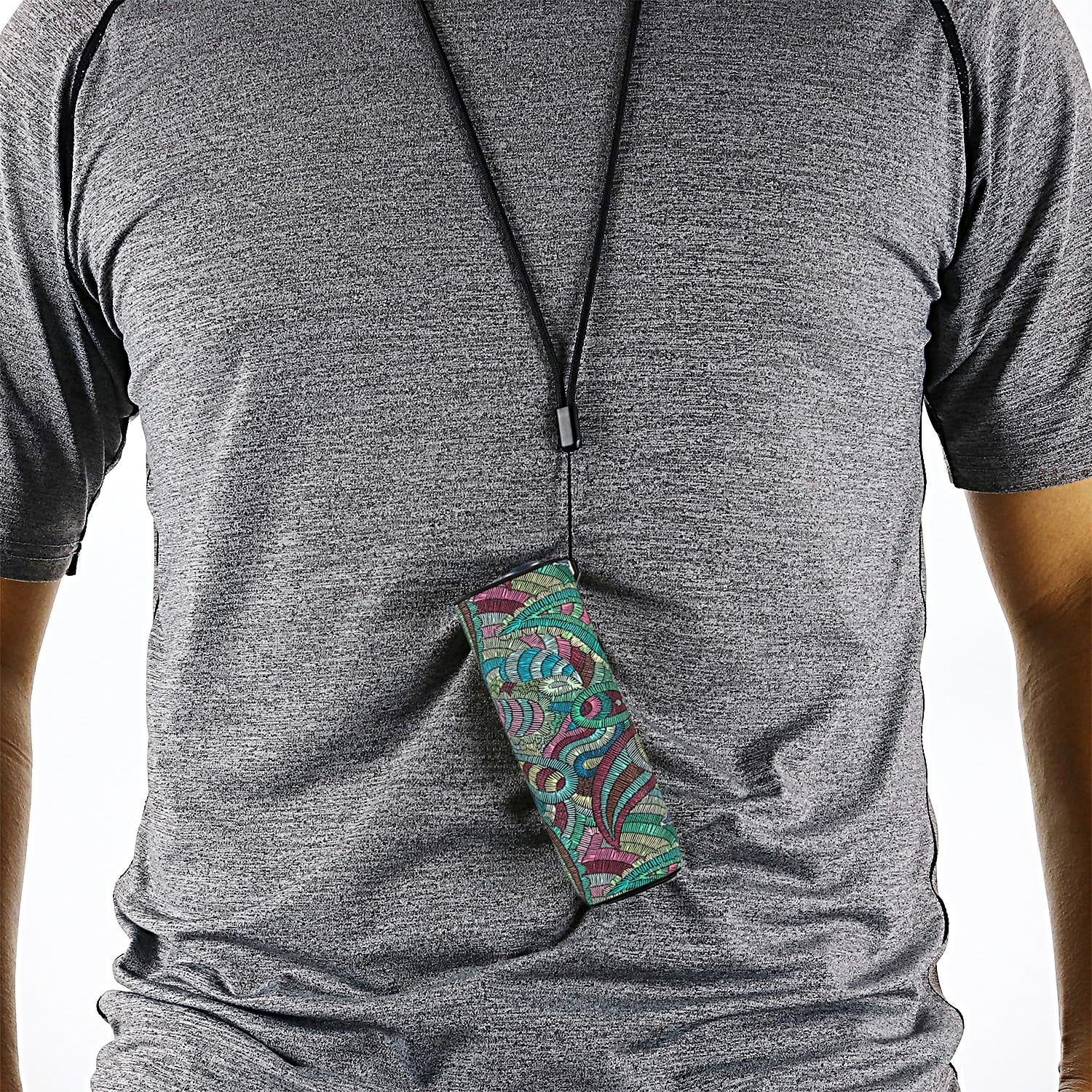 Goodshop001 Schutzhülle Für IQOS ILUMA ONE - Leder Tasche Für E-Zigarette Mit Handschlaufe