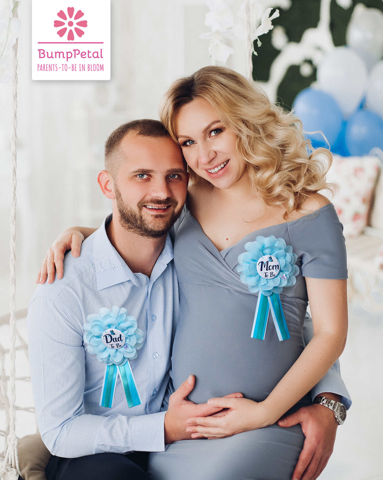 Amazon.com: Baby Shower Maternity Sash Belly Belt, Mom to Be  display picture 1