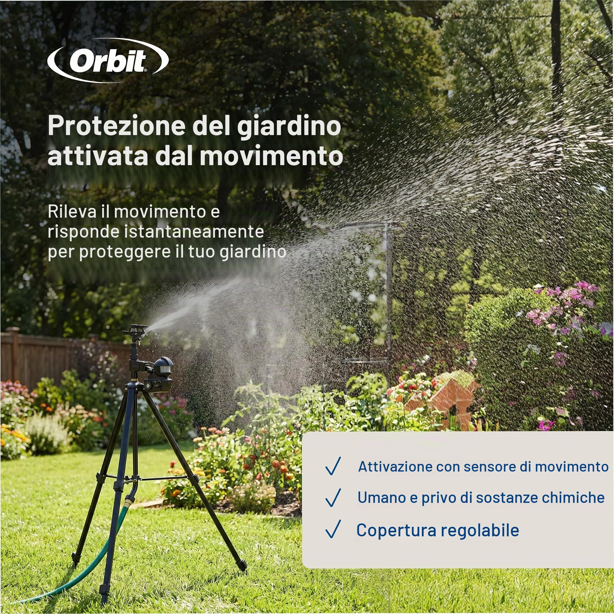 Orbit 62120 Garden Enforcer Motion Activated Sprinkler