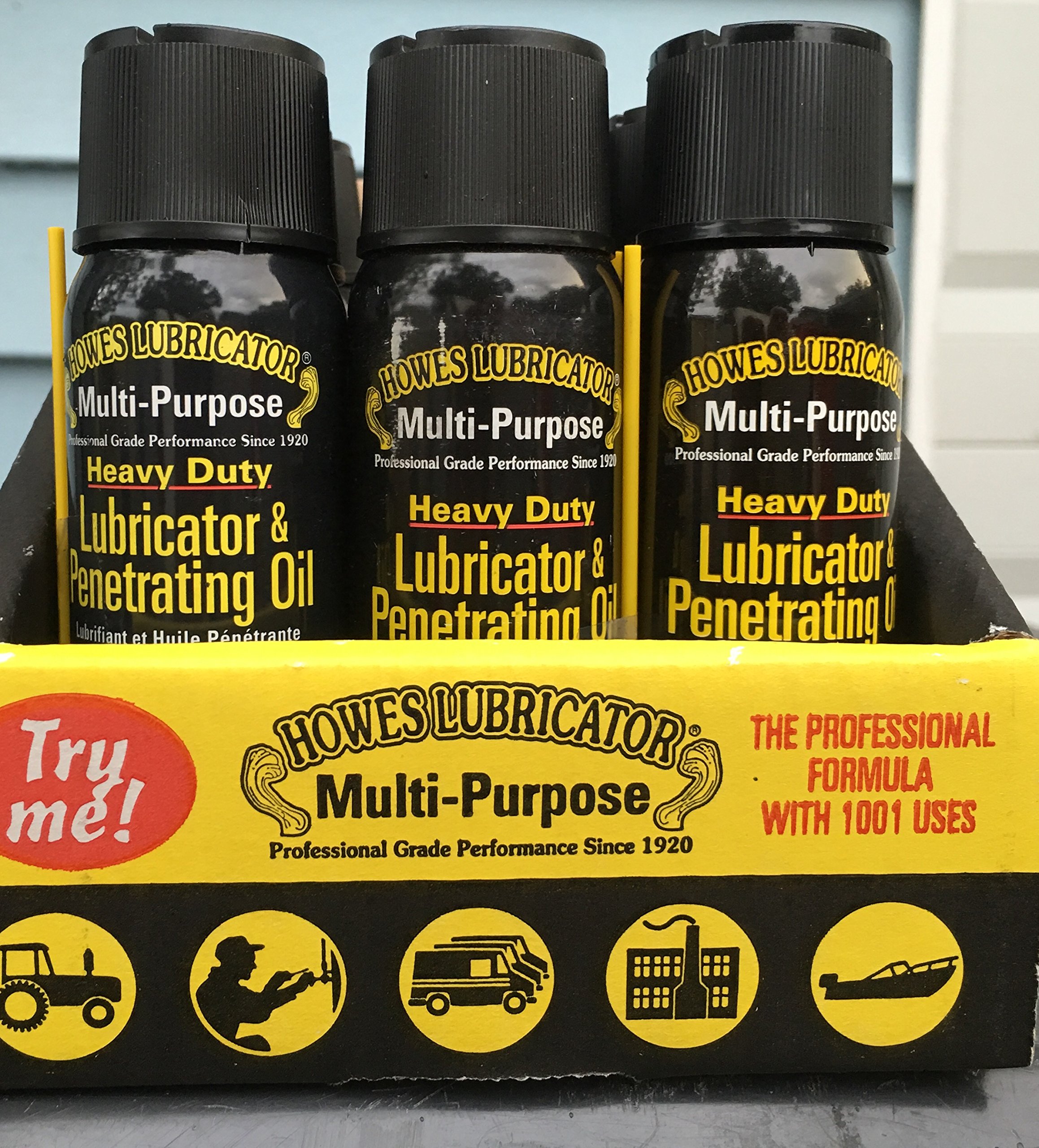 Multi-Purpose Howes Lubricator HD Oil 2.5 OZ CAN