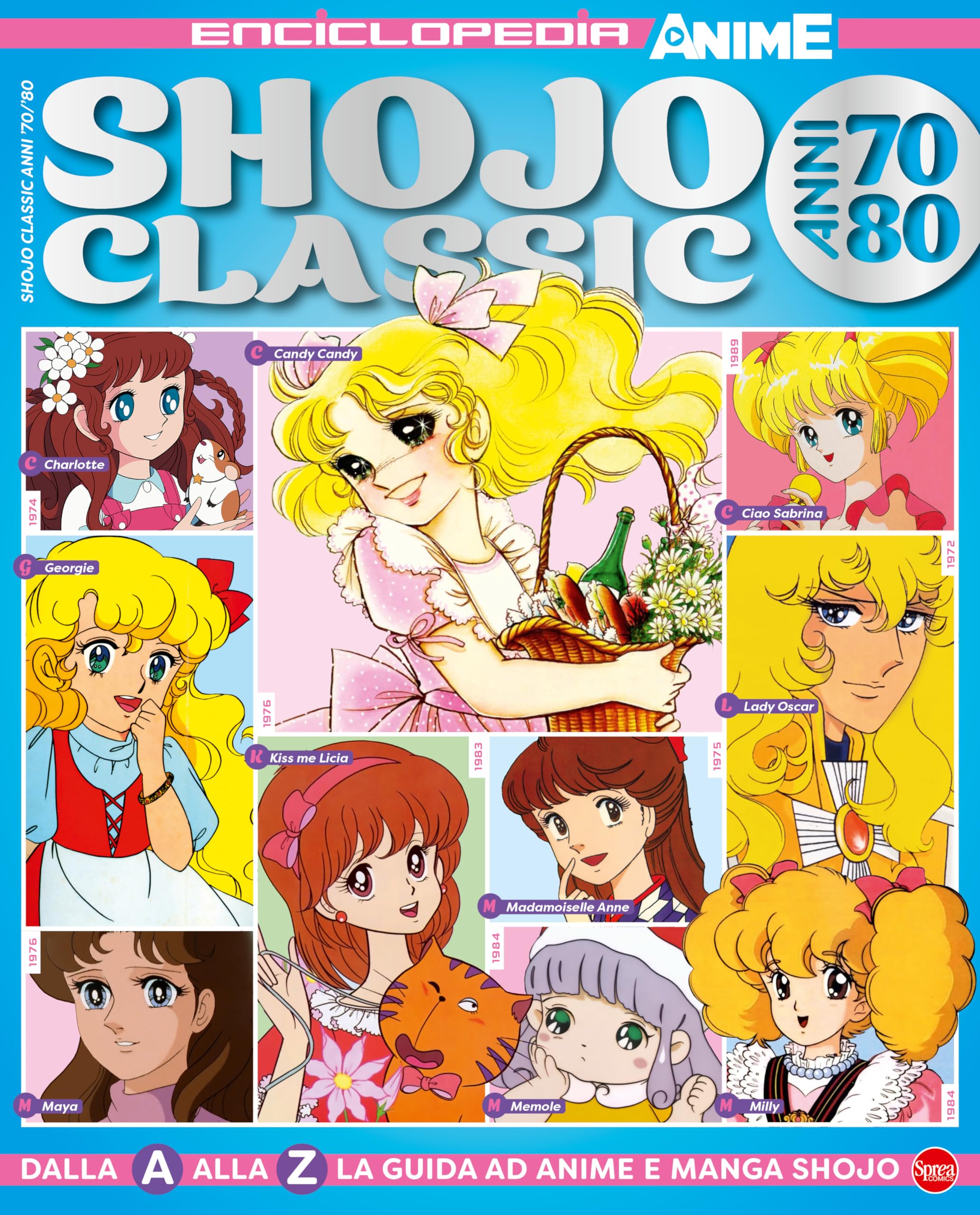 Shojo classic. Anni ’70-’80. Enciclopedia anime