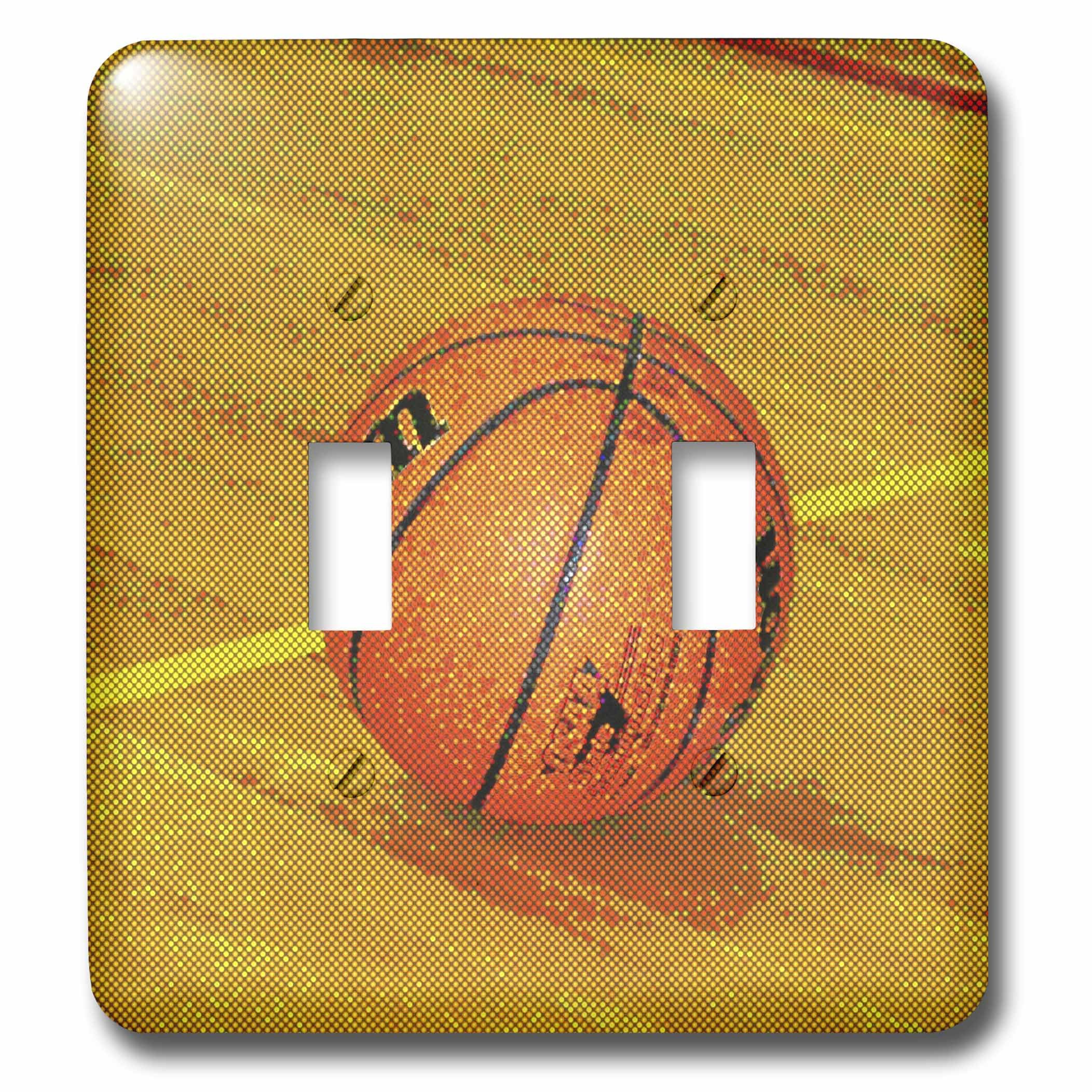 Interrupteur à bascule double basketball pour remplacer une plaque unie