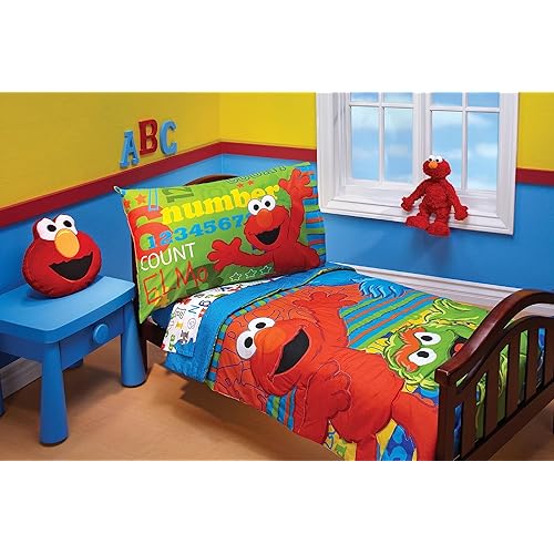 Sesame Street ABC 123 4 Piece Toddler Set
