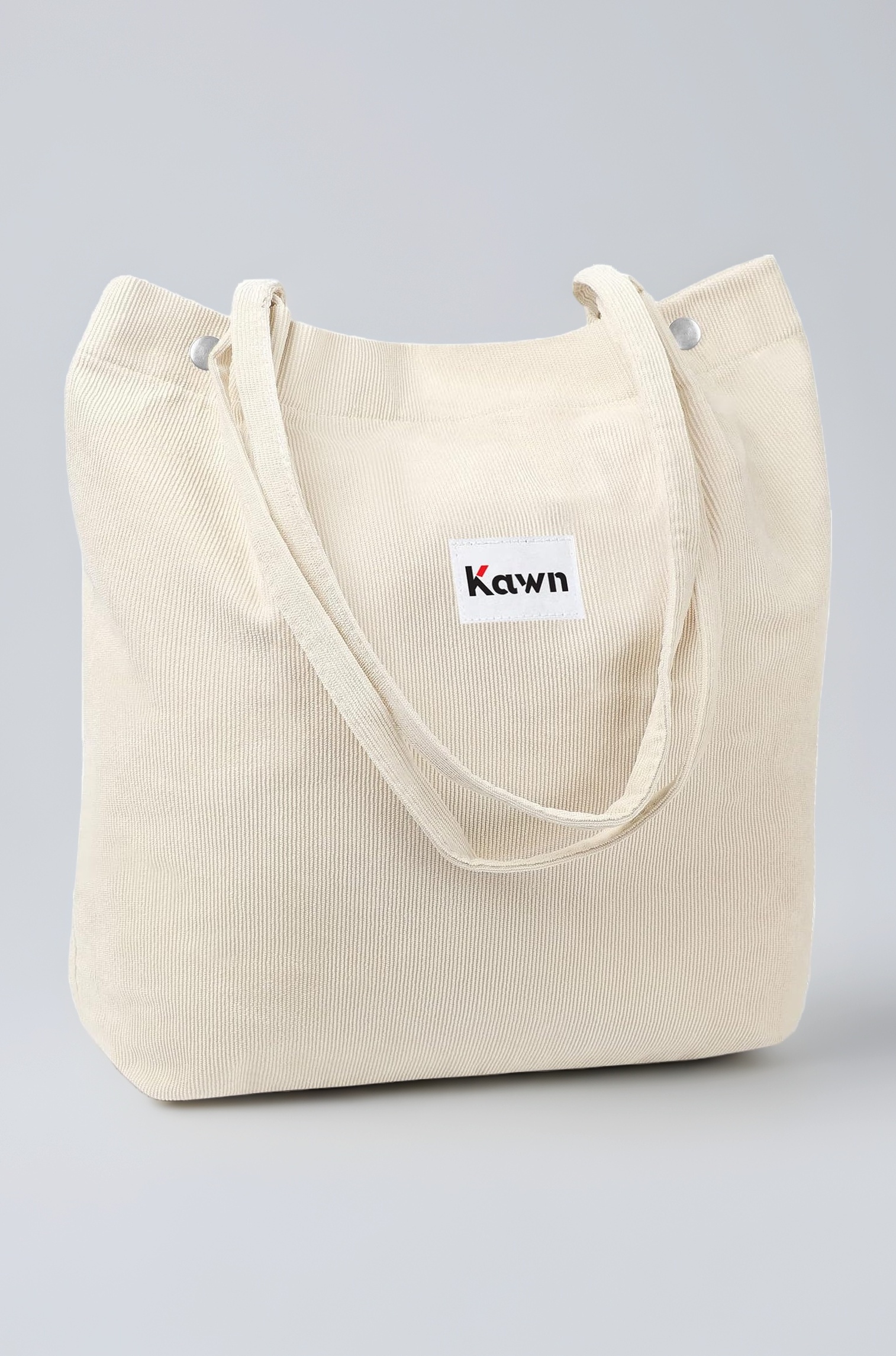 Women Corduroy Tote Bag Canvas Shoulder Purse Reusable Shopping Bag Grocery Bag Large Capacity Washable Handbag Girls Shoulder Bag with Inner Pocket For Daily Use Work Travel