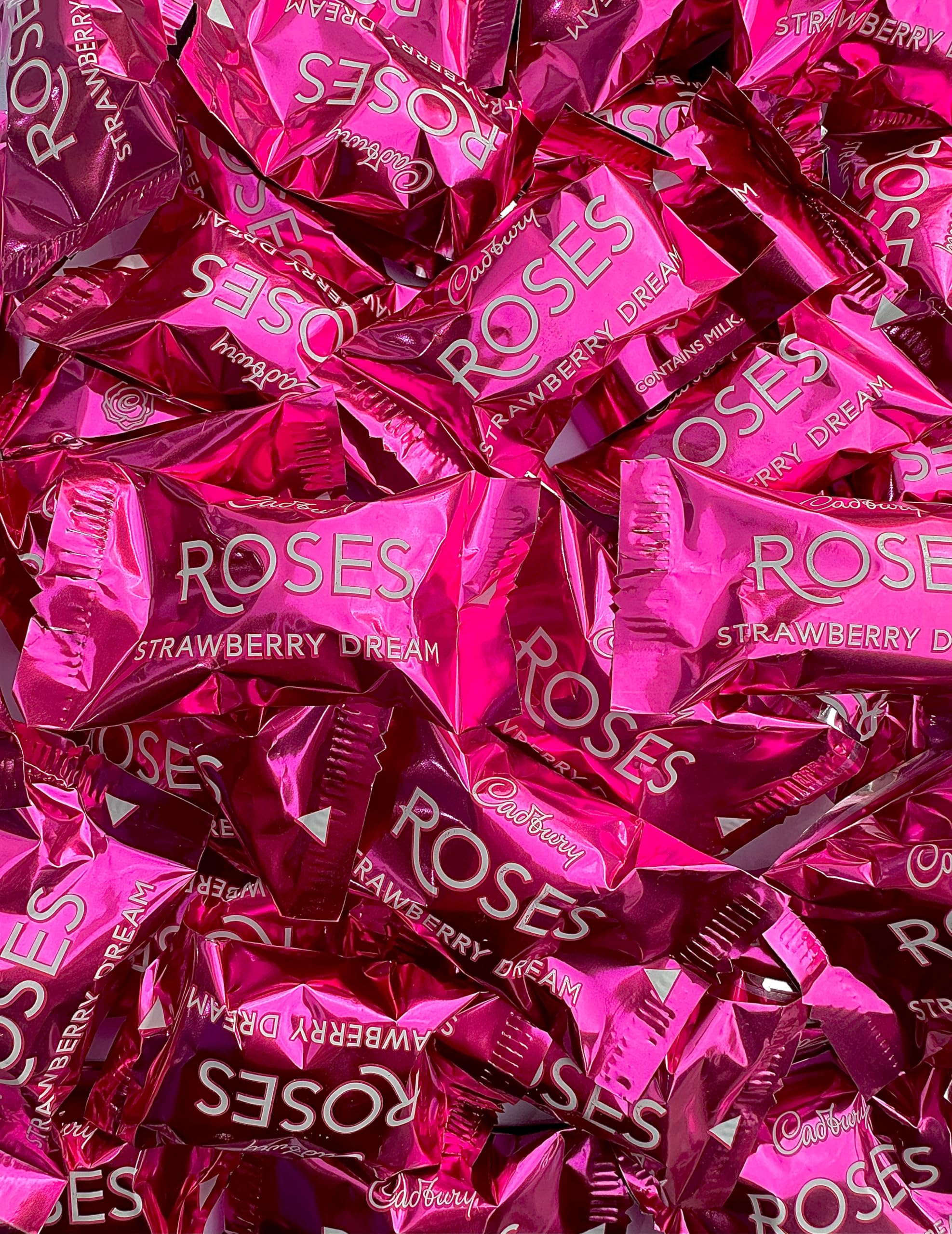 Roses Chocolate Bulk Buy -1kg Bag Of Sweets In Bulk Cheap. Perfect Chocolate Gift for Birthday Party Bag Fillers, Chocolate Hamper, Christmas Stocking Fillers (2x 500g bags)