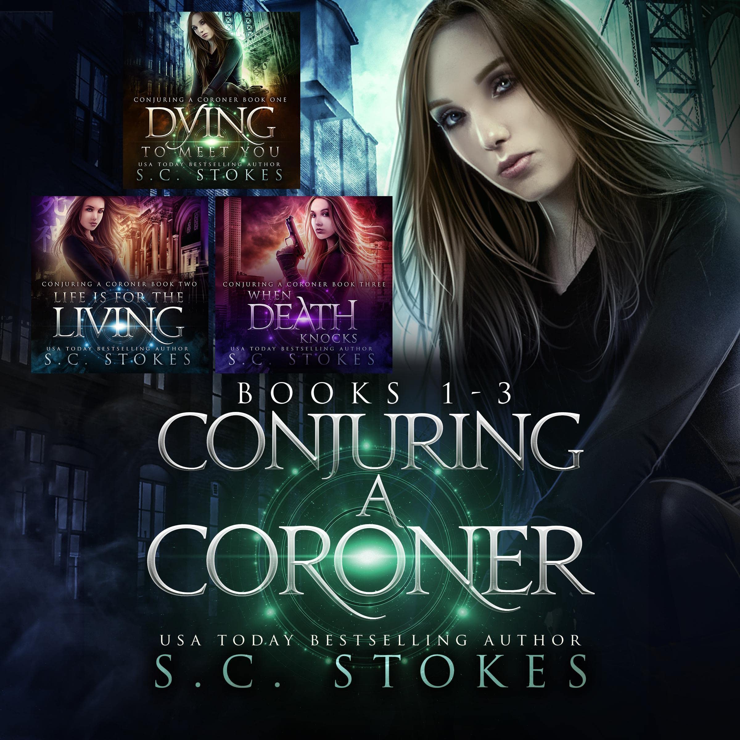 Cover art for Conjuring a Coroner Box Set: Books 1 - 3