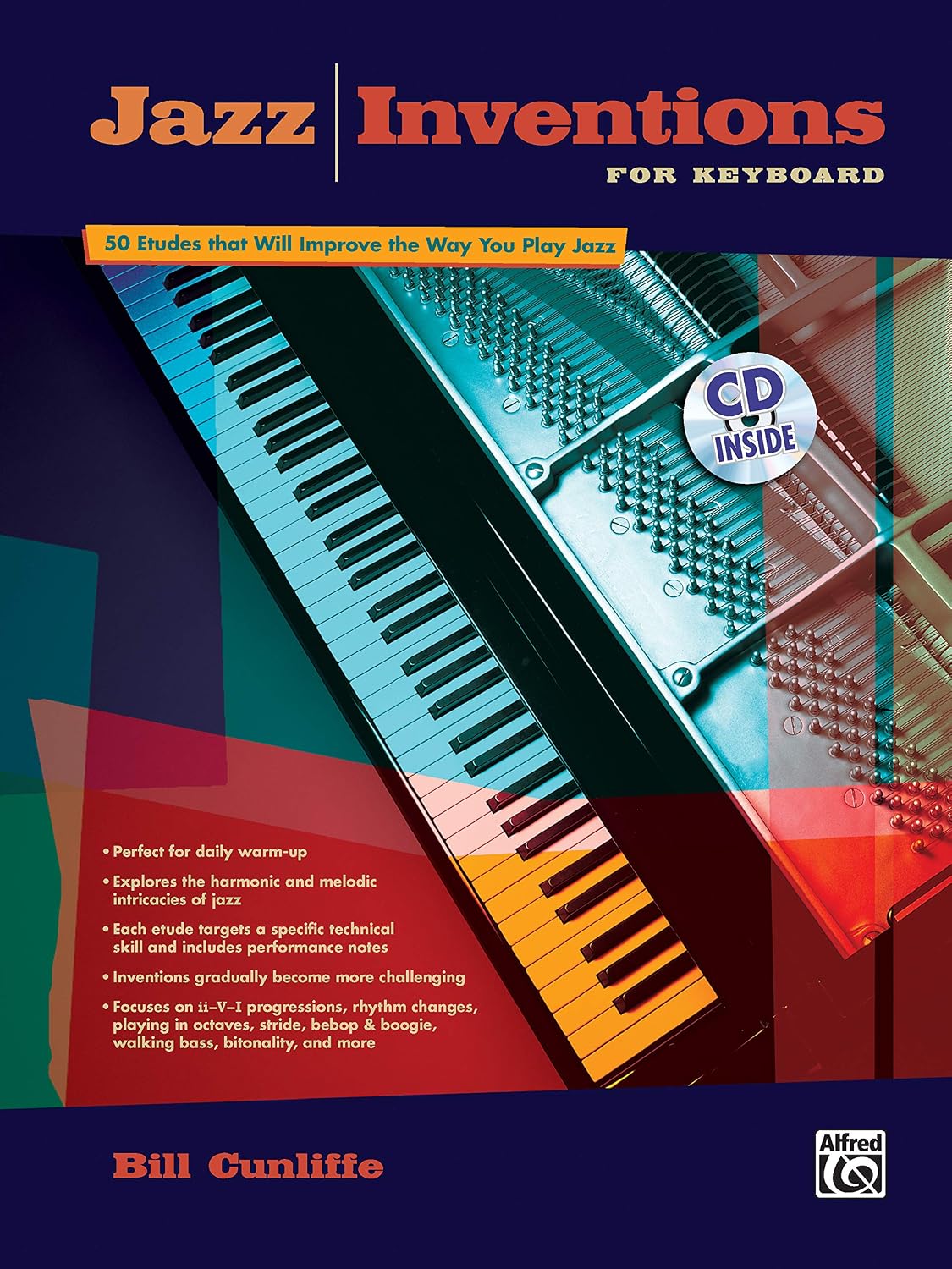 Jazz Inventions for Keyboard: 50 Etudes That Will Improve the Way You Play Jazz, Book & Online Audio