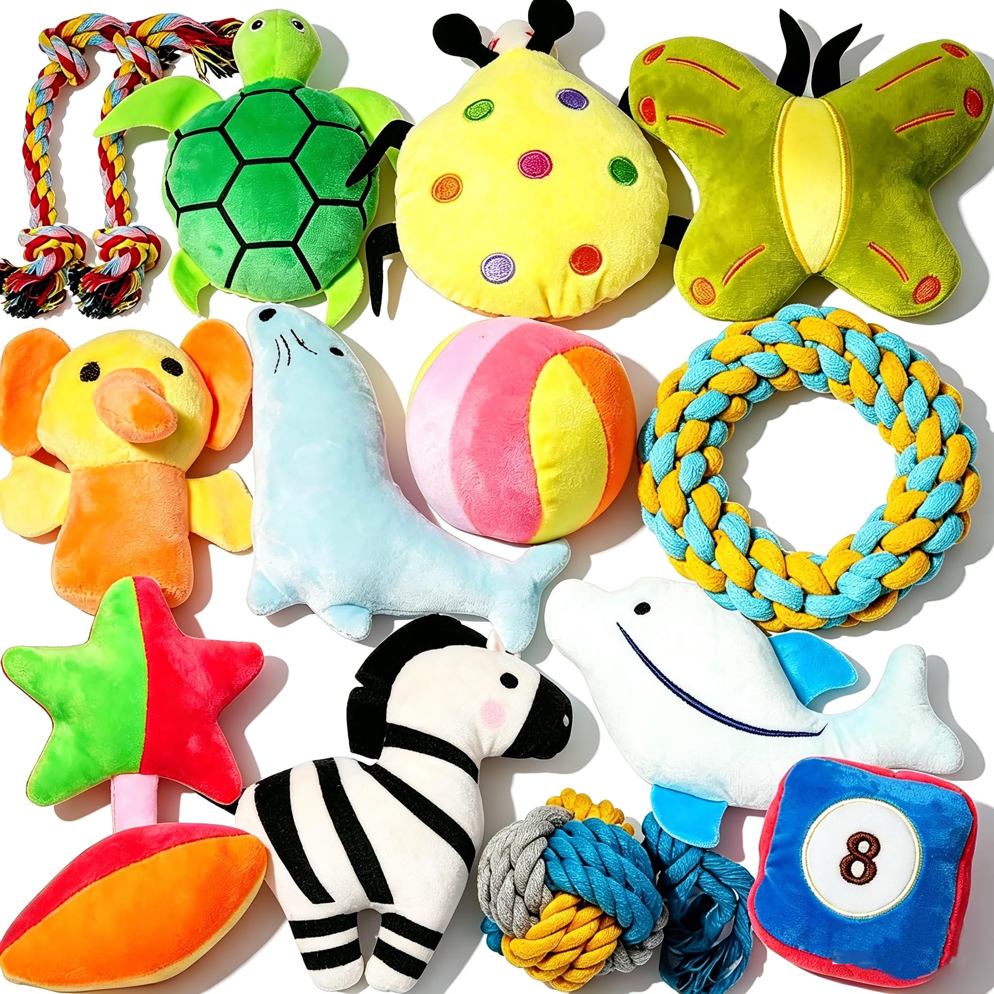 SZKOKUHO 15 Pack Puppy Toys