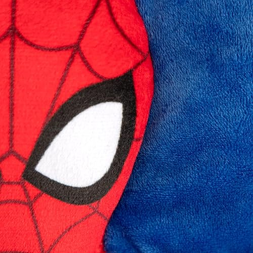 Miniatura 66 de Jay Franco - Almohada con peluche en 3D para abrazar de Miles Morales de Marvel, Spidey & His Amazing Friends, supersuave, mide 15 pulgadas Negro