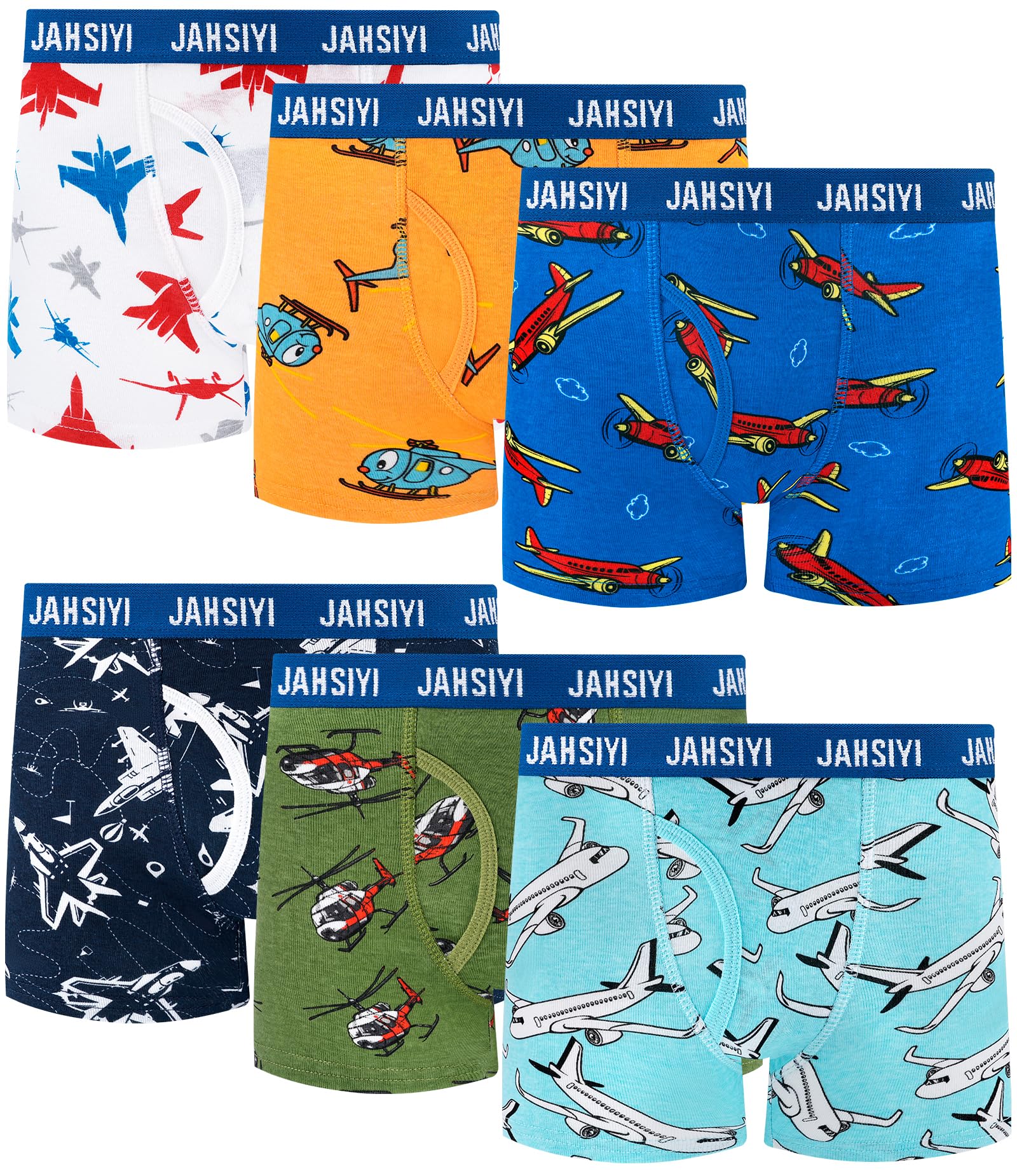 Boys 100% Cotton Soft Boxer Briefs Size 18M-12Yrs Tagless Underwear 6-Pack