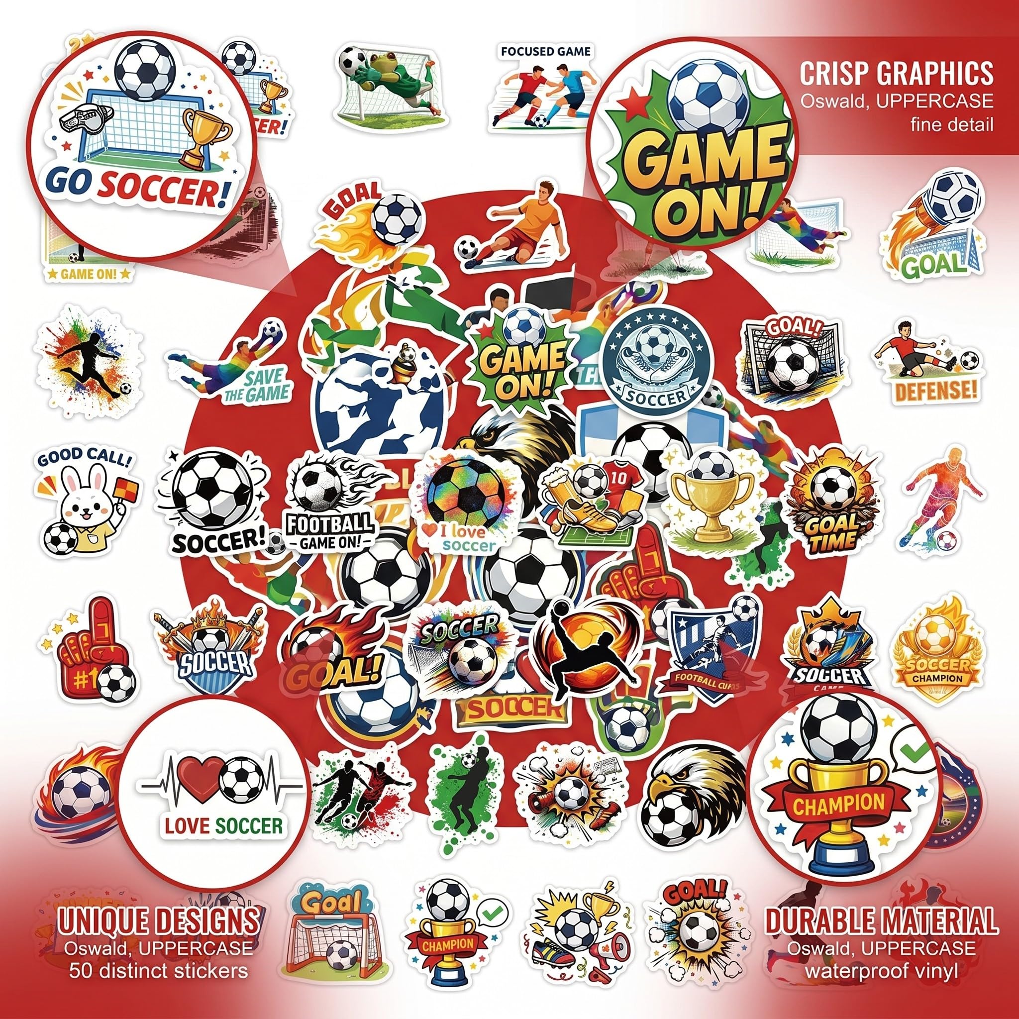 Conjunto de pegatinas de fútbol de dibujos animados retro | Vector Gratis Conjunto de pegatinas de fútbol de dibujos animados retro | Vector Gratis