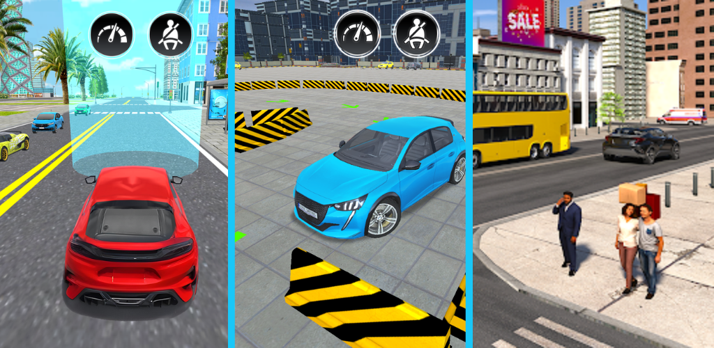 Car Driving School 3D – Parking & Traffic Simulator Game - App on ...