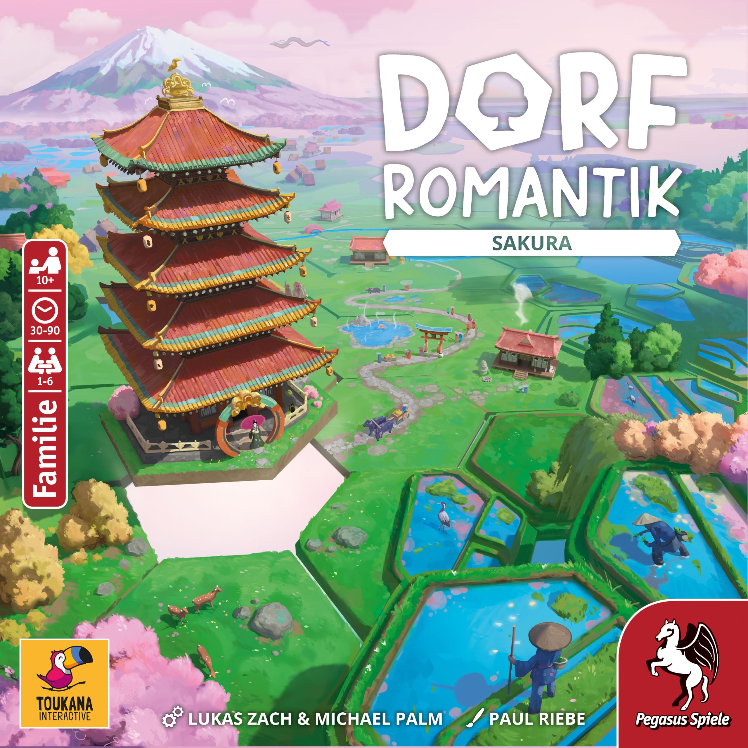 Pegasus Spiele Sakura 51243G - Romántico de Pueblo