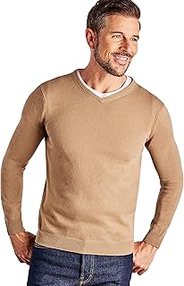 Amazon Fr Pull Cachemire Homme Marron Vetements