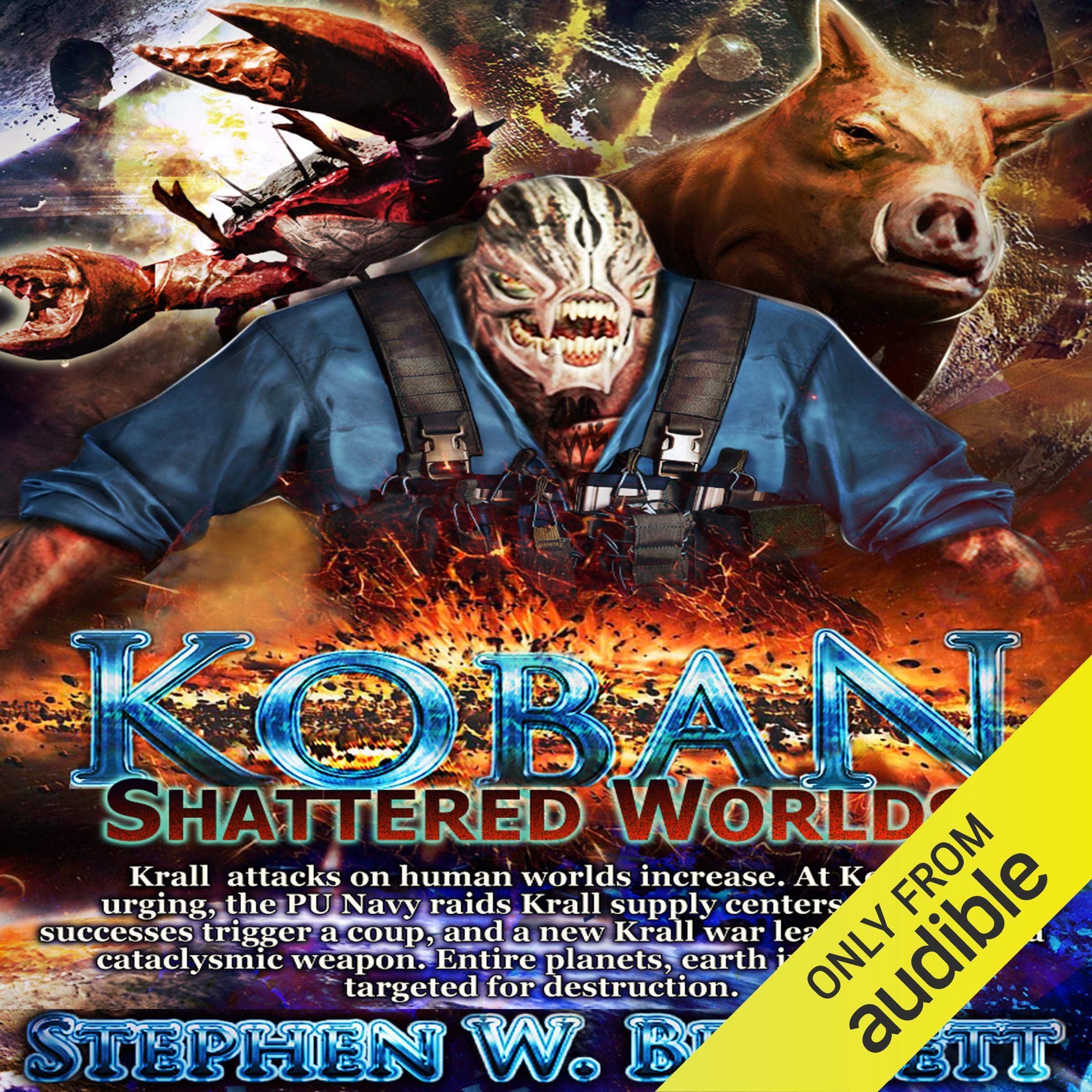Cover art for Shattered Worlds