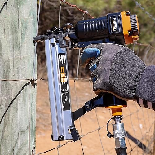 Miniatura 8 de Freeman PFS18 - Grapadora neumática de calibre 18 de 7/8 pulgadas con gancho para cinturón