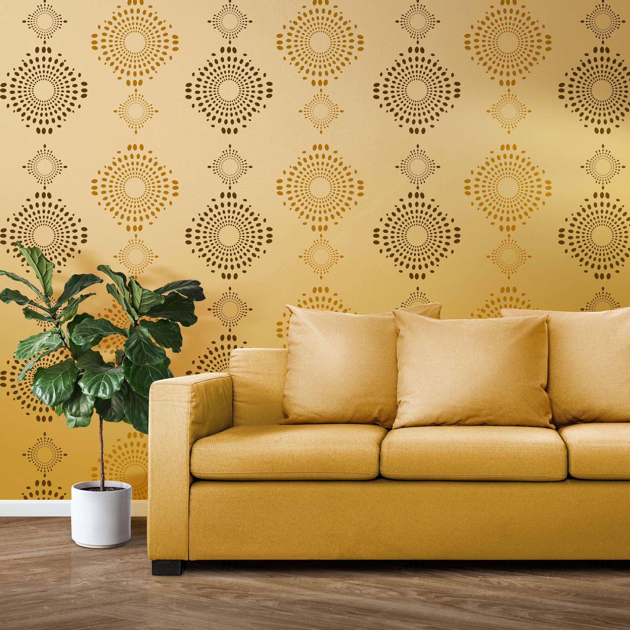 See full amazon price history chart for StenCart Stencil for Wall Painting Home Mandala Art Reusable Wall Stencil Design for Wall Decoration(16inch x 24inch)–DIY Reusable Design Suitable for Home & Office (Pack of 1, (STC1624-445)) StenCart Stencil for Wall Painting Home Mandala Art Reusable Wall Stencil Design for Wall Decoration(16inch x 24inch)–DIY Reusable Design Suitable for Home & Office (Pack of 1, (STC1624-445)) (B0CQDC9GXN) Amazon Price History, Amazon Price Tracker