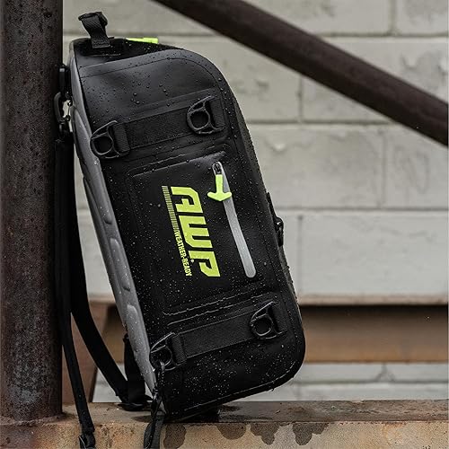 Miniatura 6 de AWP Mochila impermeable 45L, paquete de bolsa de herramientas negra, Nylon