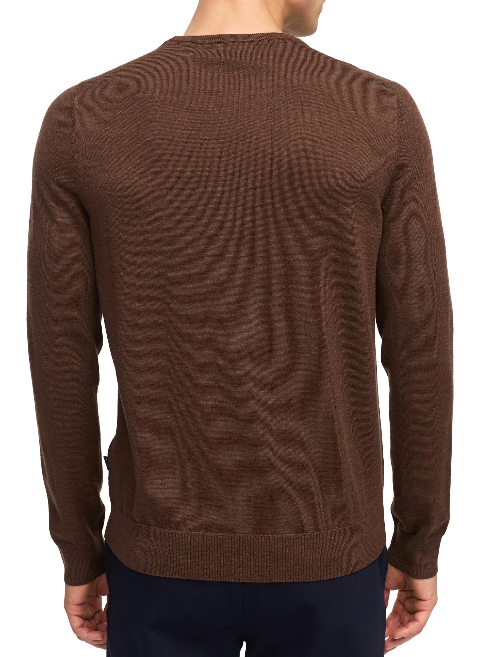KRONSTADT KSJohannes - Jersey de punto para hombre, 100% lana merino, jersey de invierno para hombre
