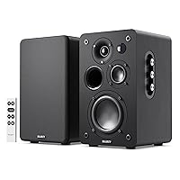 Majority D100X Diffusore da scaffale attivo | Sistema HiFi Stereo 2.0 | 100W | Casse