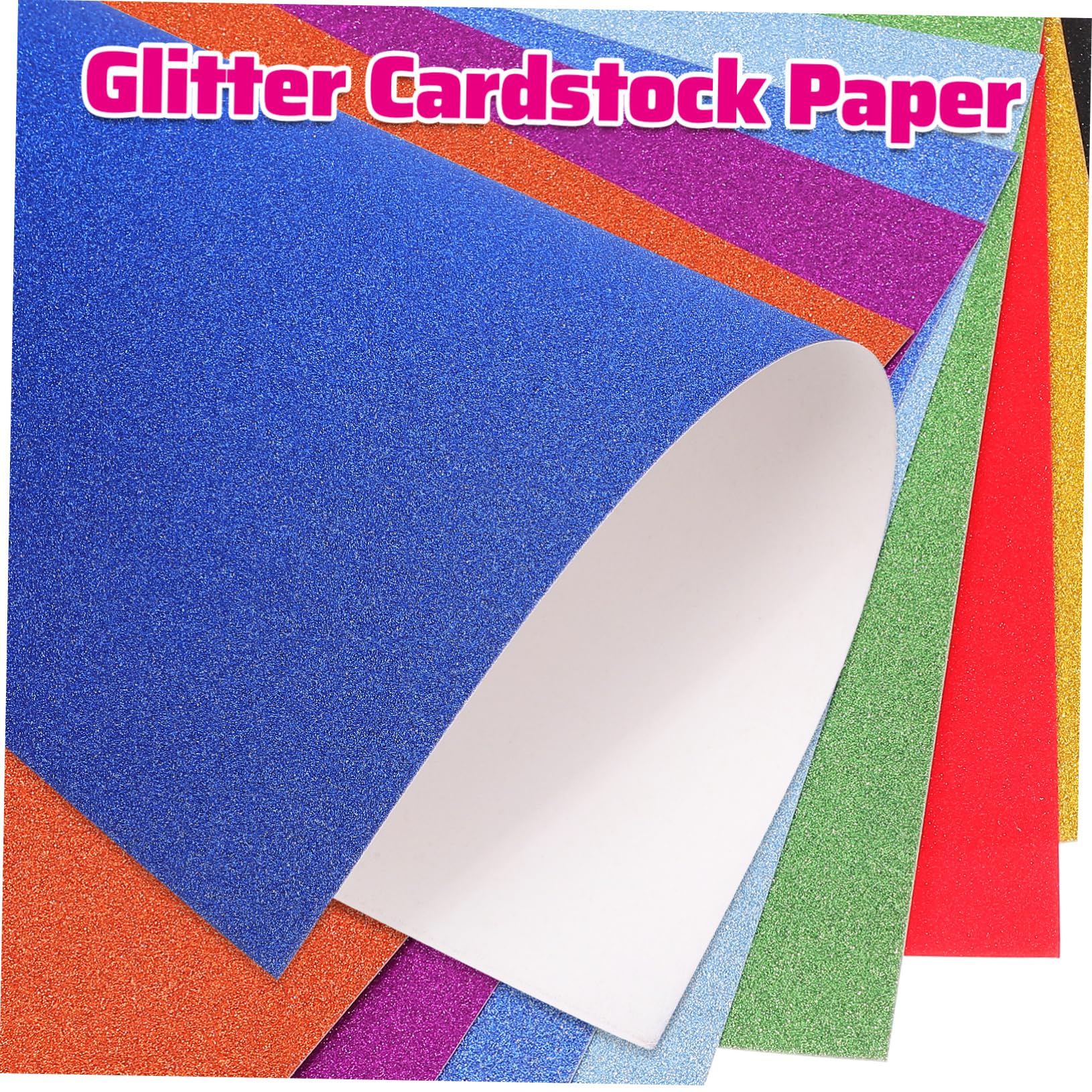 60arkusze Arkuszy Papieru Samoprzylepnego z Brokatem Różnych Kolorach Papier Do Rękodzieła i Scrapbookingu Łatwy Użytkowaniu Idealny Do Tworzenia Zaproszeń i Dekoracji