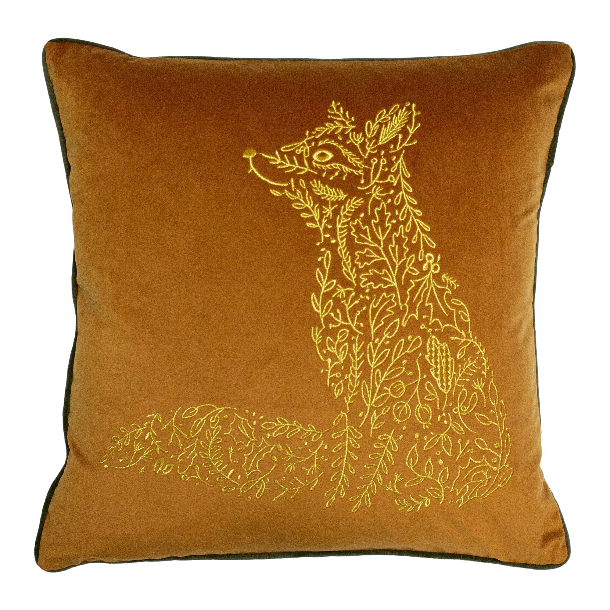 furn. Forest Fauna Fox Cushion Cover, Rust, 50 x 50cm