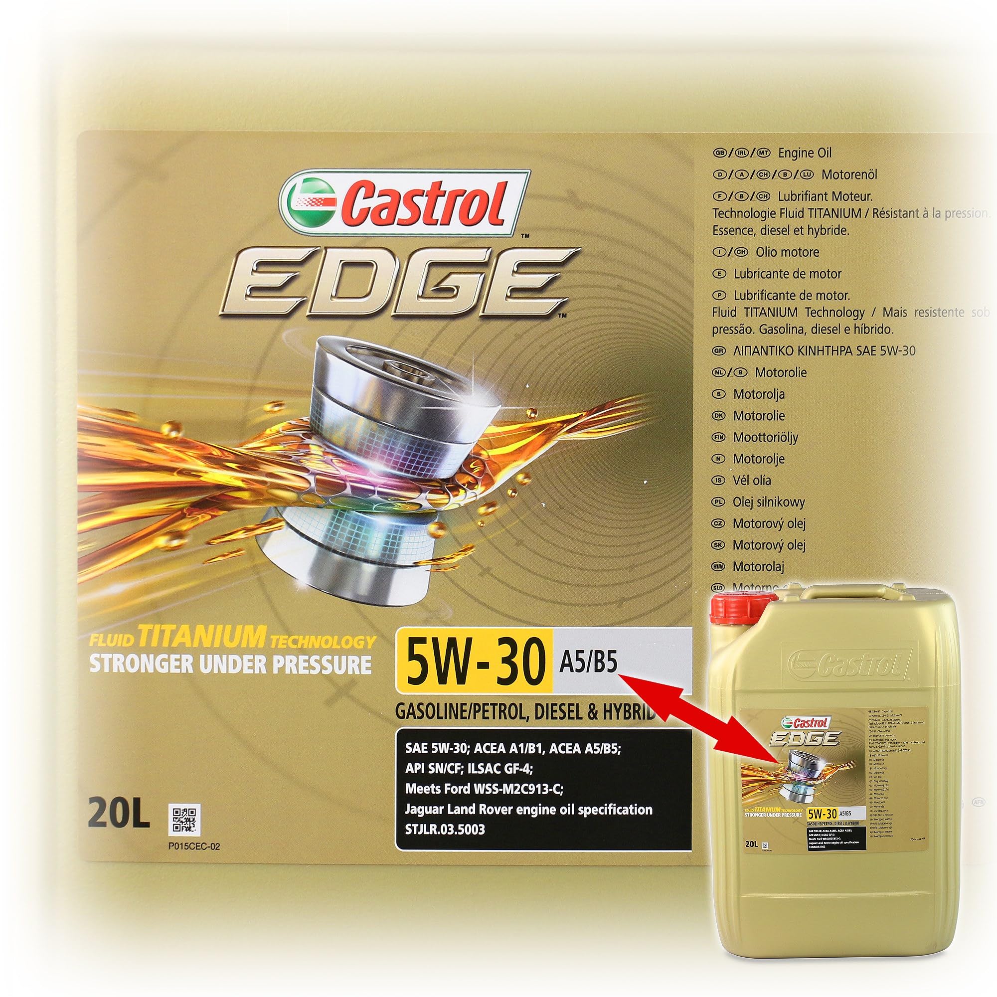 20 Liter CASTROL 5W-30