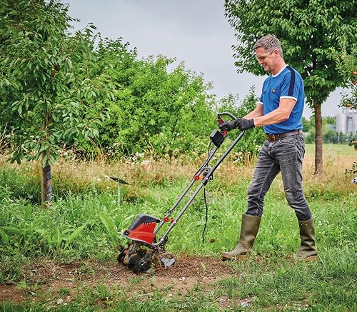 Einhell GC-RT 1545M Electric Hoe (1500W – 45 cm, Row Connection Motor, 2-Point Safety Switch, Overload Coupling, Folding Guide Spar – Scarifying Blades) - 2