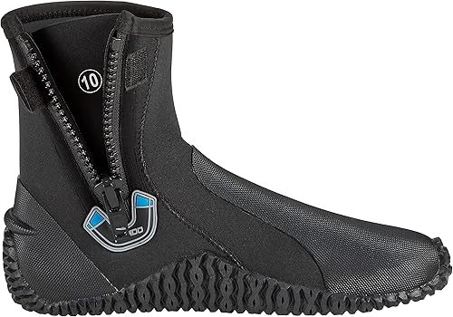 Miniatura 3 de Phantom Aquatics Rapido Boutique Collection Wise - Botas de buceo de neopreno con cremallera de 0.197 pulgadas (0.197 in), botas de buceo, esnórquel